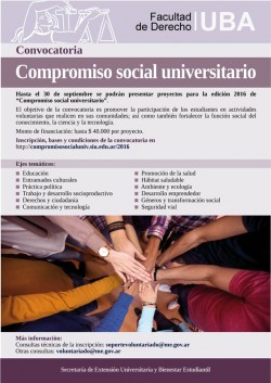 Compromiso social universitario