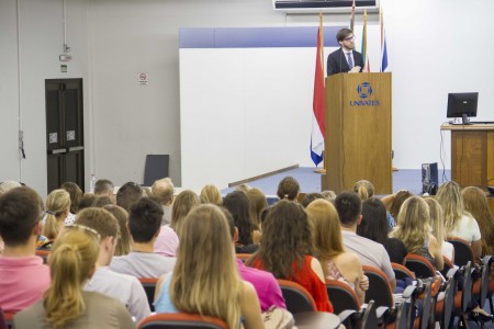 1º intercambio docente en el marco del Convenio de Cooperación Académica con la Facultad de Derecho de UNIVATES - Brasil