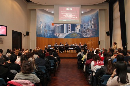 Actividad informativa sobre experiencias académicas en el exterior