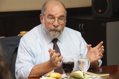 Almuerzo de trabajo con el Profesor J. L. Pottenger de la Facultad de Derecho de la Universidad de Yale