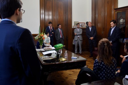 Alumnos de la carrera de Abogacía participaron de la primera edición del Programa de capacitación institucional (PROCAI)