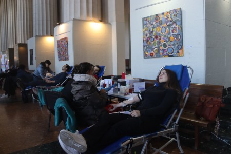 Campaña de donación voluntaria de sangre