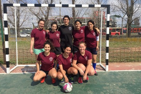 Clases virtuales del equipo representativo de Fútbol femenino