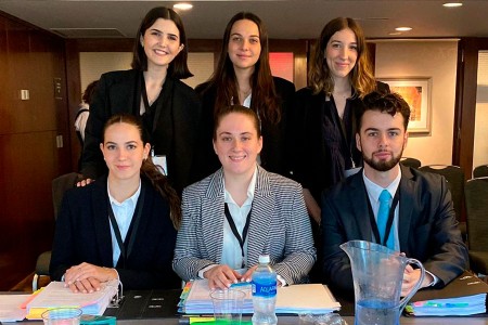 Destacada participación del equipo de la Facultad en la edición 2024 de la Philip C. Jessup International Law Moot Court Competition