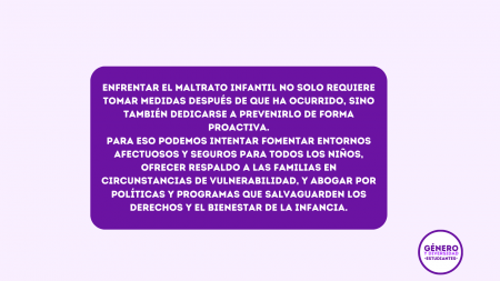 Día de la Lucha contra el Maltrato Infantil