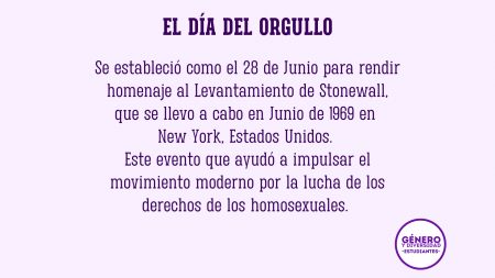  Día Internacional del Orgullo Lésbico y Gay