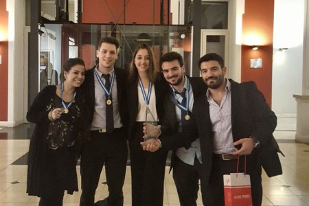 El equipo de la Facultad obtuvo el primer premio en el Concurso Nacional de Litigación Penal