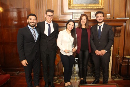 El equipo de la Facultad obtuvo el primer premio en el Concurso Nacional de Litigación Penal