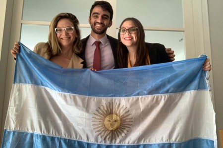 El equipo representativo de la Facultad avanzó a las semifinales en la VII Edición del Concurso Clara Barton International Humanitarian Law Competition