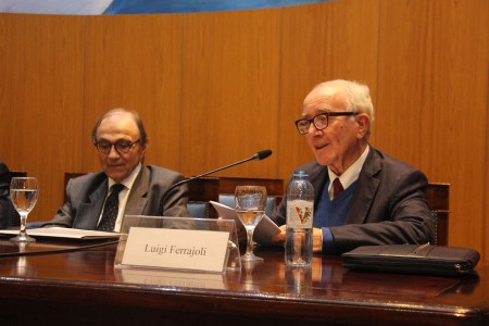 El profesor Perfecto Andrés Ibañez fue investido como Doctor Honoris Causa de la UBA