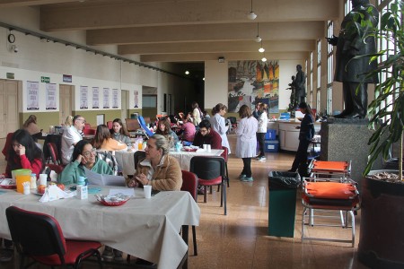 Campaña de donación voluntaria de sangre