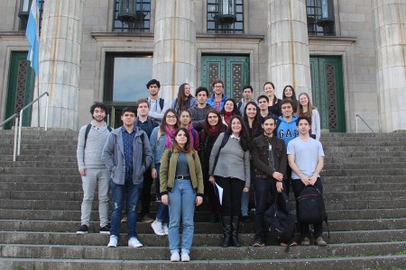 La Facultad recibió a estudiantes de la Universidad Diego Portales de Chile en el marco de Programa Intensivo de Invierno