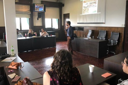 La Facultad recibió a estudiantes de la Universidad de Georgia para el Programa Intensivo de Verano