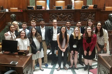 La Facultad recibió a estudiantes de la Universidad de Georgia para el Programa Intensivo de Verano