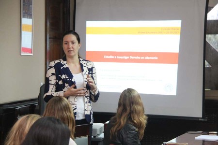 Lanzamiento del ciclo 2017 de "Estudiar e investigar Derecho en Alemania"