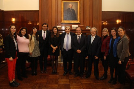 Las autoridades de Facultad recibieron a los equipos ganadores de competencias internacionales