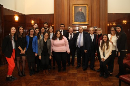 Las autoridades de Facultad recibieron a los equipos ganadores de competencias internacionales