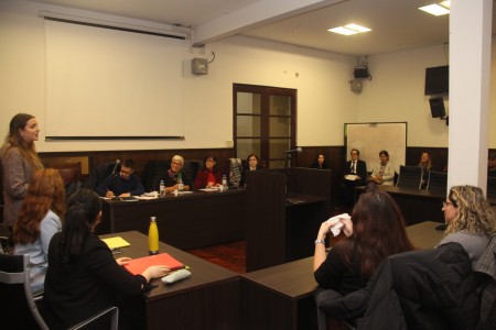 Práctica abierta del equipo que representará a la Facultad en la competencia "Nelson Mandela World Human Rights Moot Court Competition"