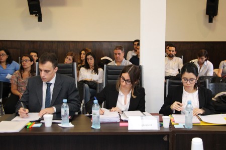 Práctica abierta del equipo que representará a la Facultad este año en la Philip C. Jessup International Law Moot Court Competition sobre derecho internacional público