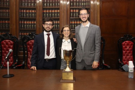 Recepción del equipo ganador del Concurso Interamericano de Derechos Humanos