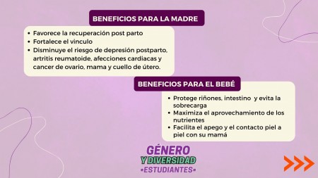 Semana de la Lactancia: Beneficios