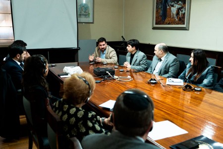 Visita de la Embajadora enviada especial de los Estados Unidos para Monitorear y Combatir el Antisemitismo Deborah Lipstadt