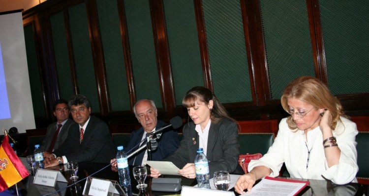 Luis Cavalli, Juan Manuel Velasco, Atilio Alterini, Silvia Jaquenod de Zsögön y Silvia Coria