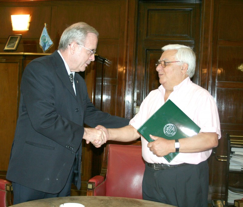 Tulio Ortiz y Mario Botana