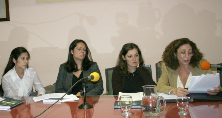 Dolores María Duverges, María Soledad Casals, María Victoria Zarabozo, Alejandra Mpolás Andreadis y Beatriz Nuñez Santiago