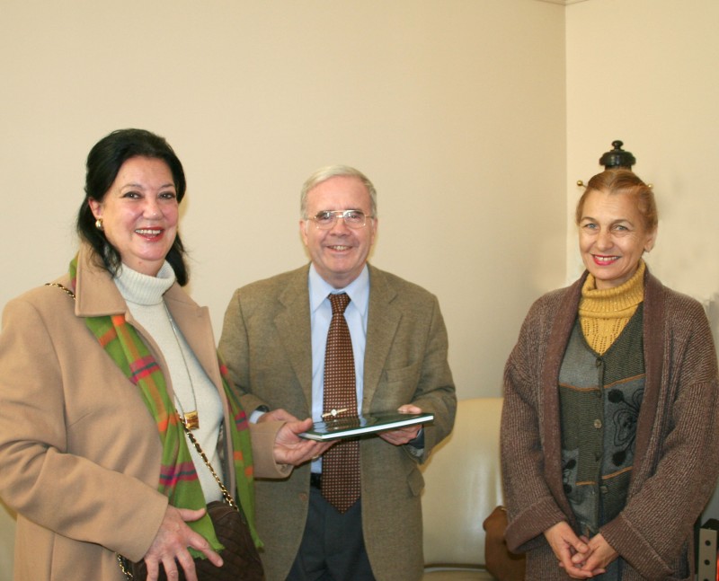 Graciela Chiappori, Tulio Ortiz y Zulma García Cuerva