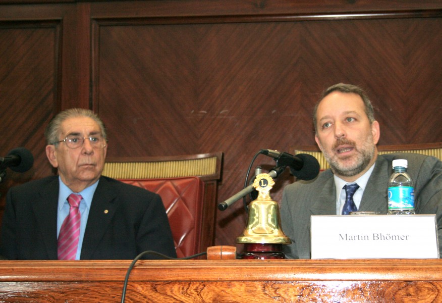 Héctor Sandler y Martín Böhmer