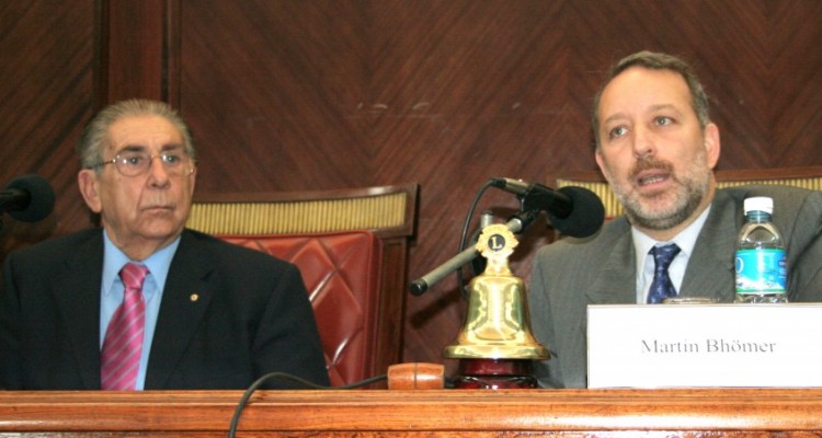 Héctor Sandler y Martín Böhmer