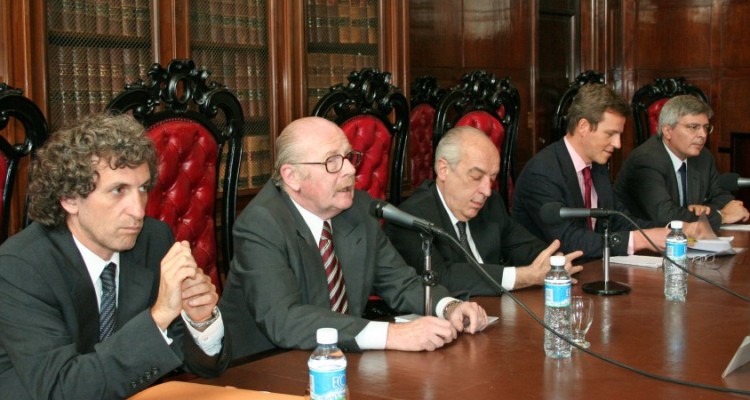 Marcos Salt, Daniel R. Altmark, Atilio Alterini, Jean Charles Cordes y Gilberto Martins de Almeida