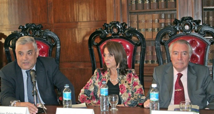 Enrique Zuleta Puceiro, Gladys Alvarez y Ramón Brenna