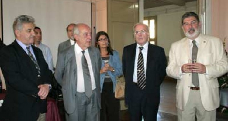 Hugo Sirkin, Atilio Alterini, Mirta Gariglio, Tulio Ortiz y Carlos Cárcova