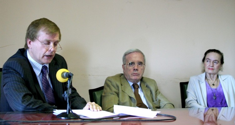 Dino Bellorio Clabot, Tulio Ortiz y Marta Andrich de Álvarez