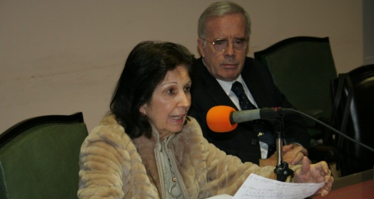 Eve Rimoldi de Ladmann y Tulio Ortiz