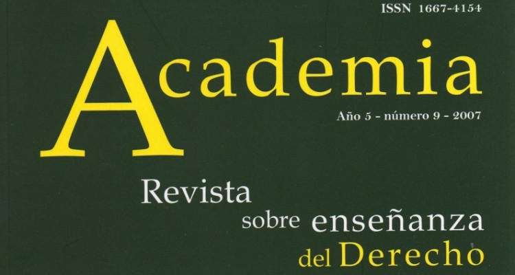 Nuevo número de la Revista Academia