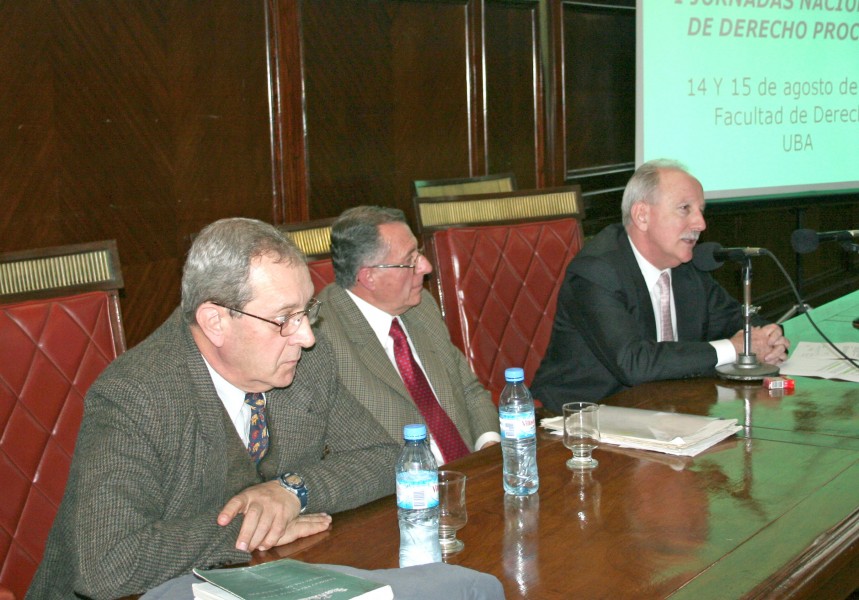 Enrique M. Falcón, Roberto Berizonce y Jorge L. Kielmanovich