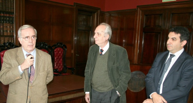 Tulio Ortiz, Eduardo Barbarosch y Alejandro Gómez