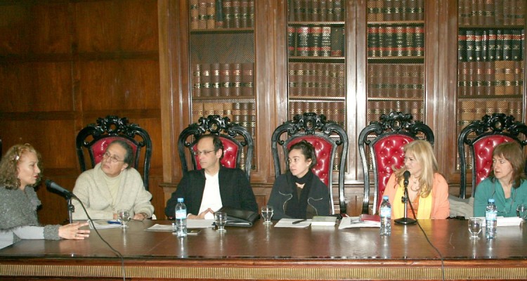 Zulma García Cuerva, Carlos Porley, Gerardo Feldstein, Andrea Lamas, Mónica Rizzi y Esmeralda Laclau