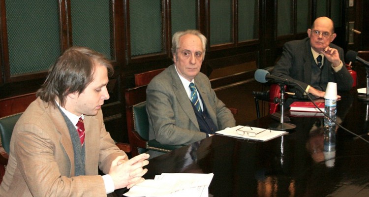 Iván Tolnay, Eduardo Barbarosch y Andrés D´Alessio