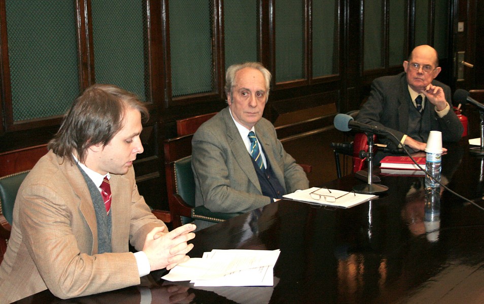 Iván Tolnay, Eduardo Barbarosch y Andrés D´Alessio