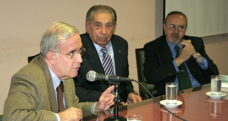 Tulio Ortiz, Héctor R. Sandler y Eduardo Conesa