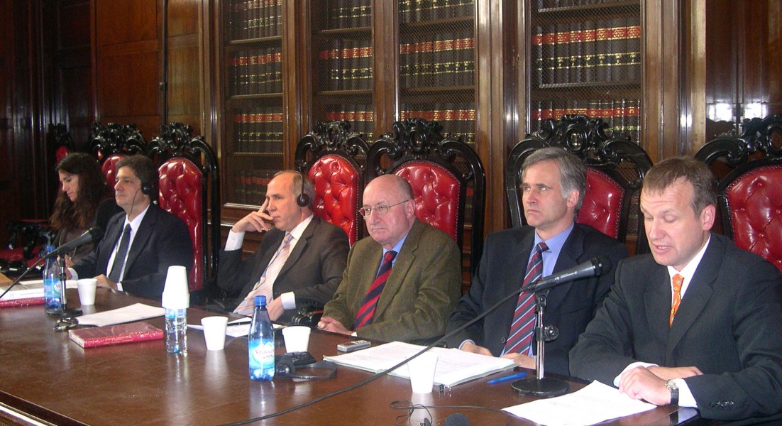 Laura Clérico, Marcelo Alegre, Ricardo L. Lorenzetti, Robert Alexy, Jan Sieckmann y Martin Borowski