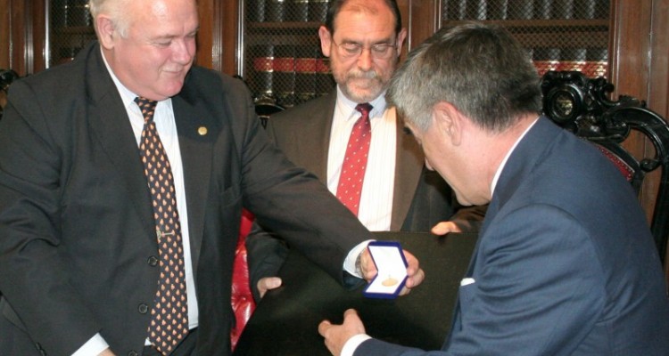 Rubén Hallú, Juan Ignacio Echano y Ricardo de Ángel Yágüez