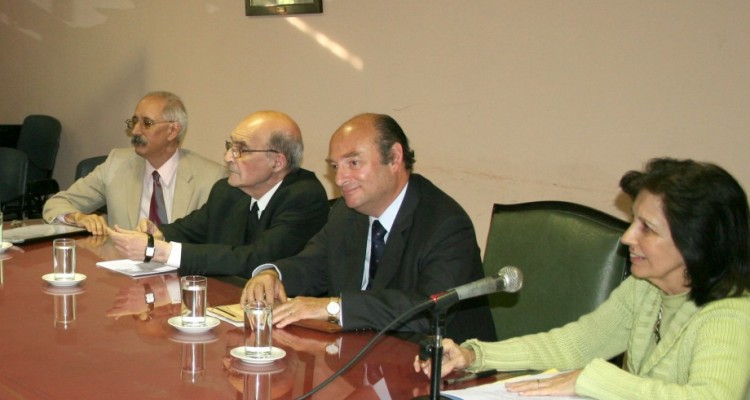 Felipe Fucito, Miguel Ángel Ciuro Caldani, Alberto David Leiva y Eve Rimoldi de Ladmann