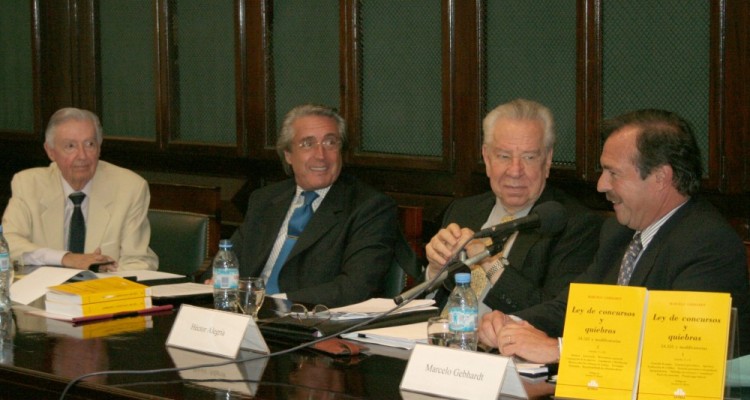 Ariel A. Dasso, Daniel R. Vítolo, Héctor Alegría y Marcelo Gebhardt