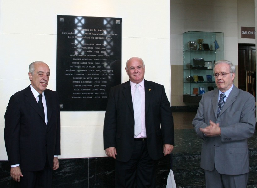 Atilio A. Alterini, Rubén Hallú y Tulio Ortiz