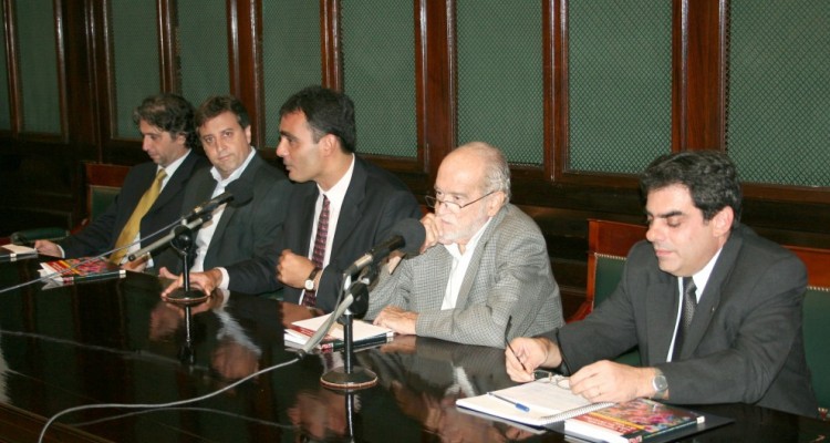 Juan Pablo Mas Velez, Aldo Gallotti, Juan Antonio Seda, Carlos Eroles y Oscar García